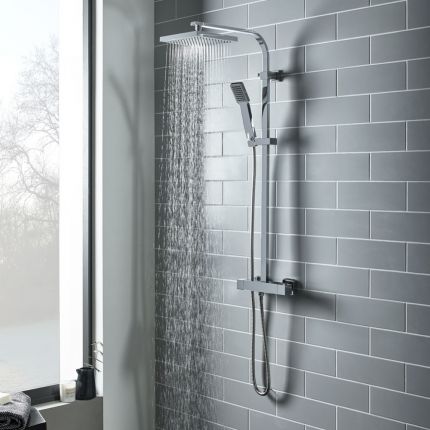 Thermostatic bar shower