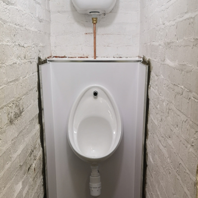 New urinal