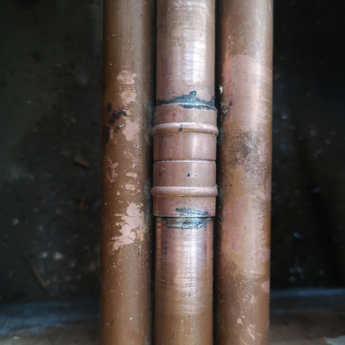 Pipe leak repaired