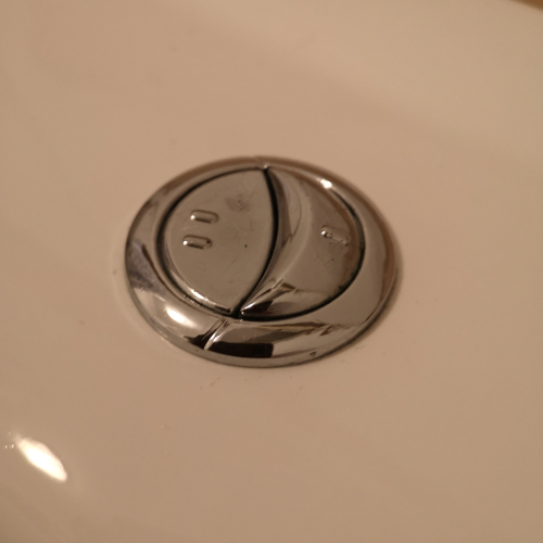 toilet flush button